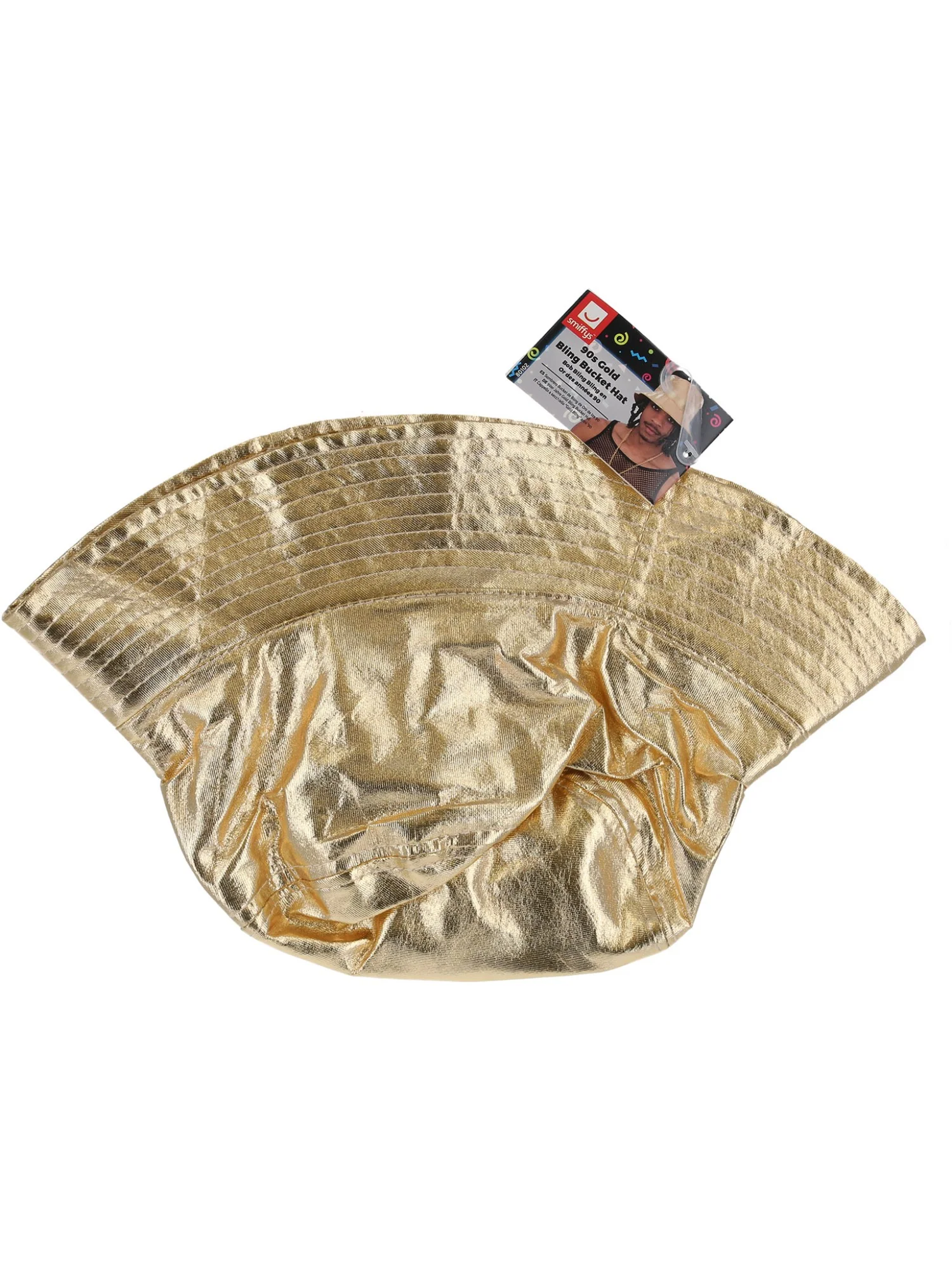 90s Gold Bucket Hat - Image 4