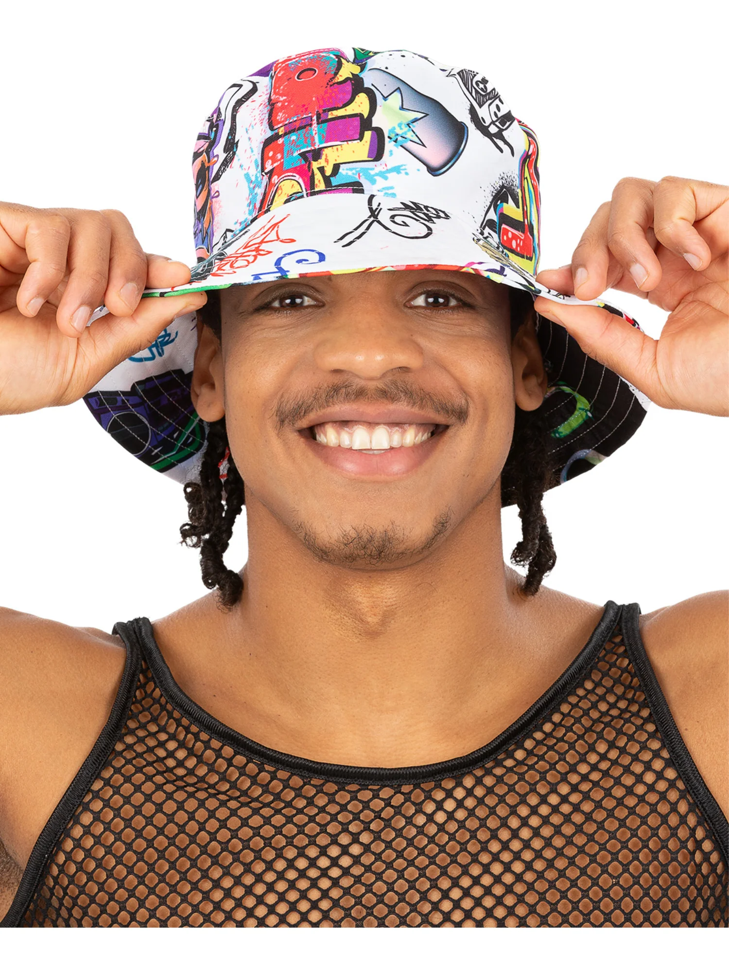 90s Graffiti Bucket Hat - Image 4