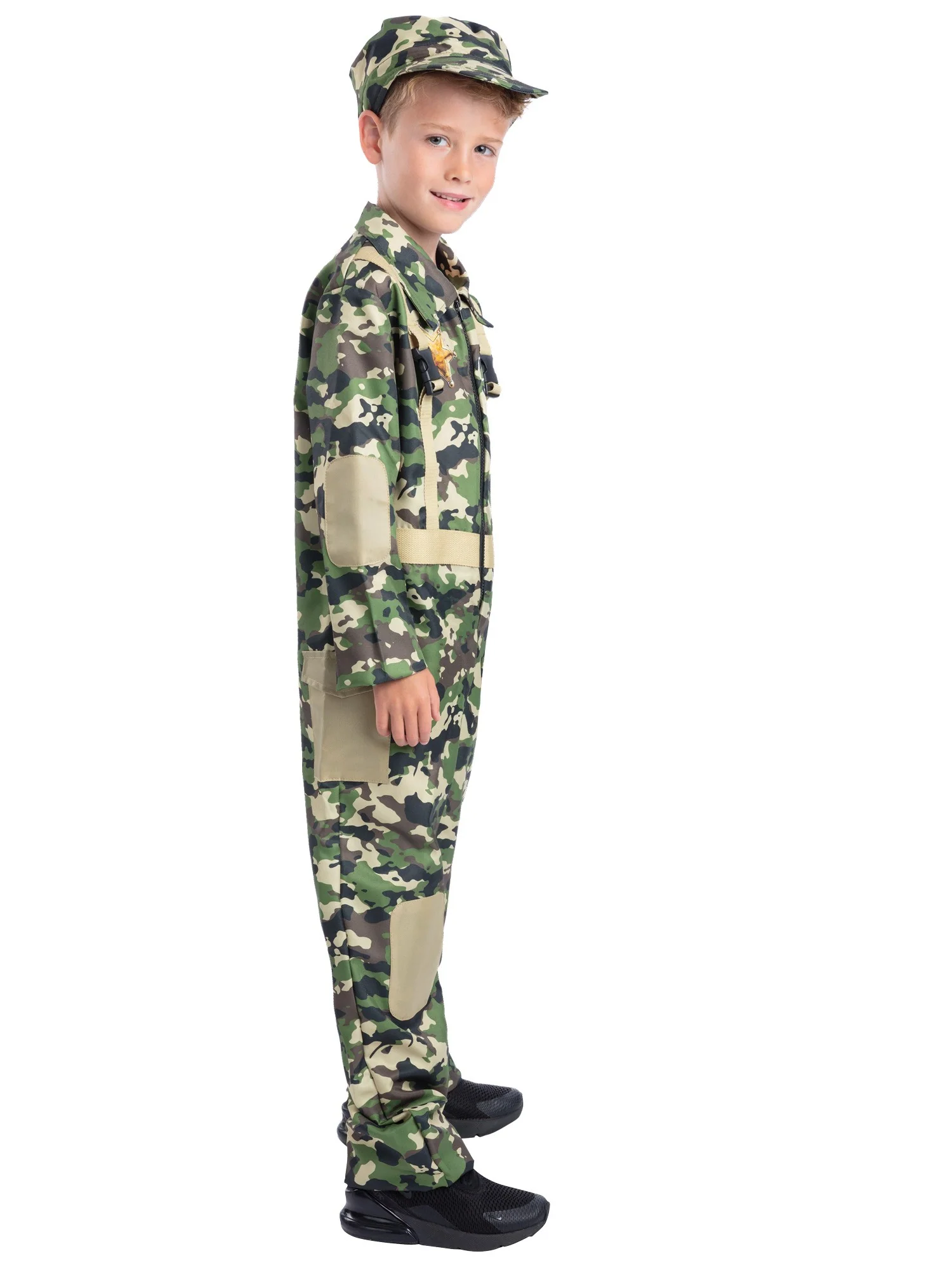 Army Costume with All in One & Hat - Image 3