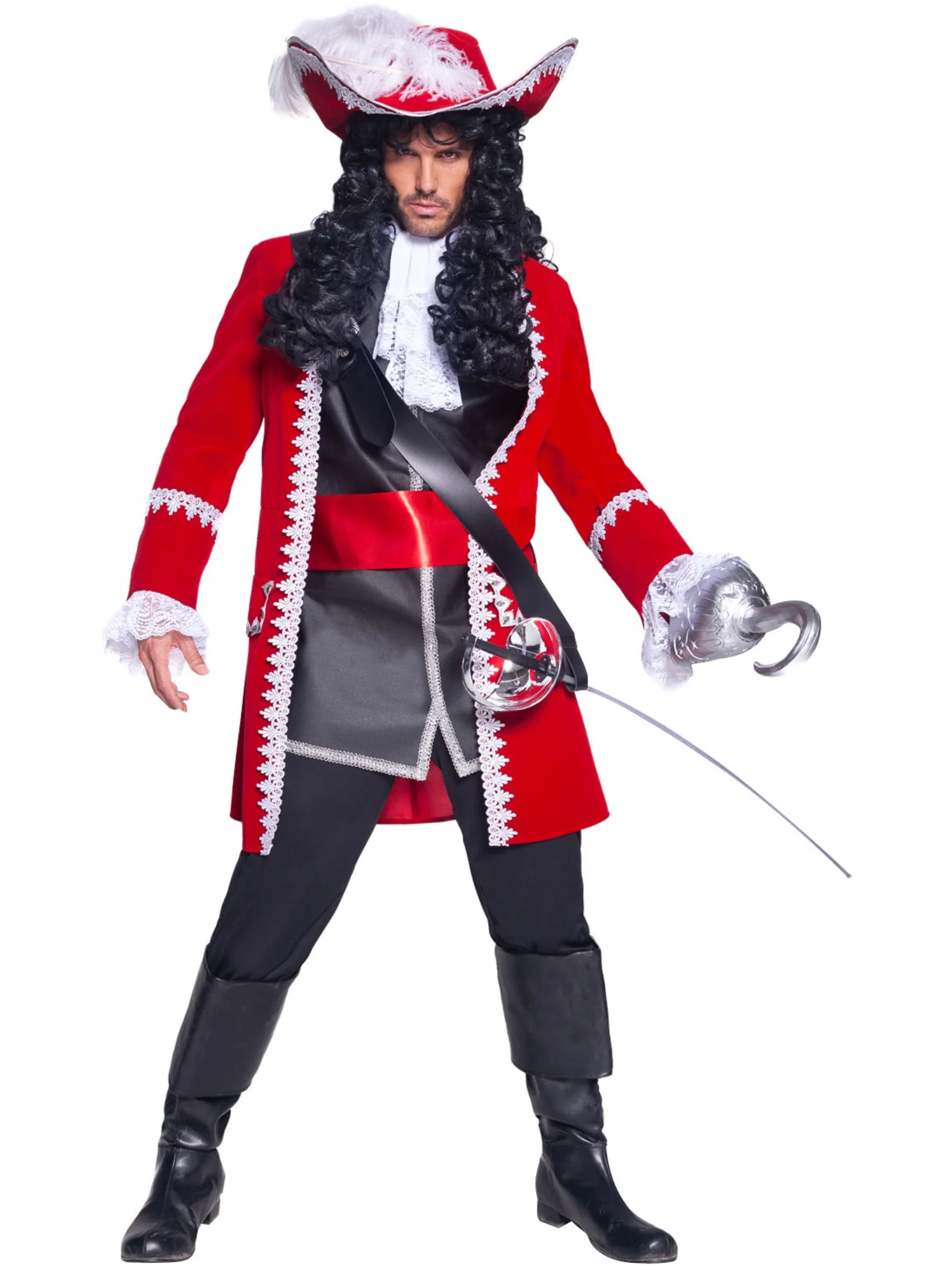 Authentic Pirate Captain Costume - Image 4