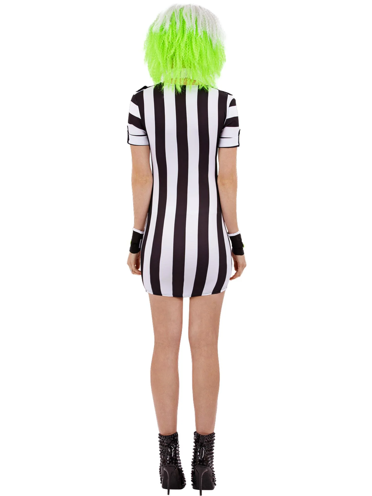 Beetlejuice Womens Shirt Dress Costume - Image 3