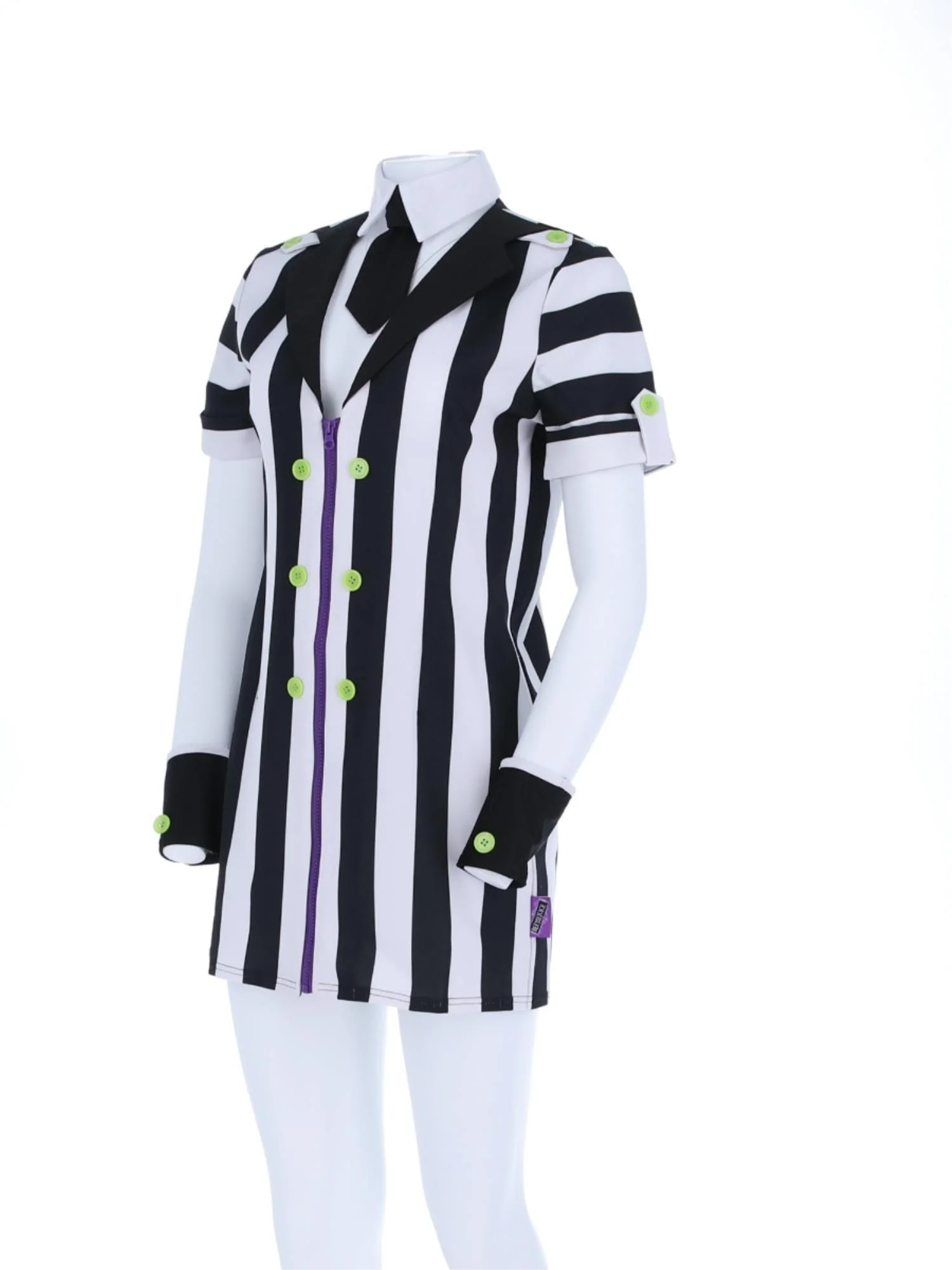 Beetlejuice Womens Shirt Dress Costume - Image 8