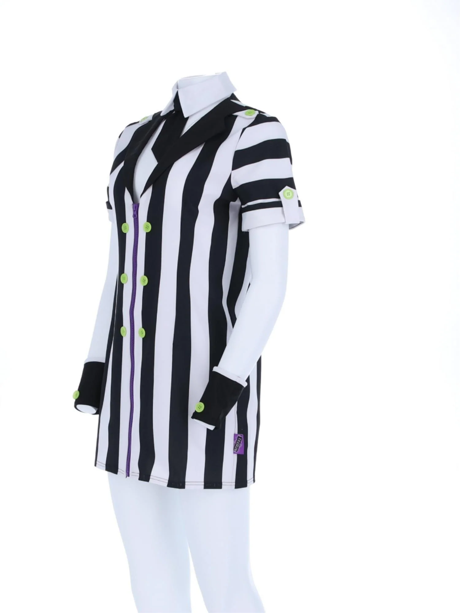 Beetlejuice Womens Shirt Dress Costume - Image 9
