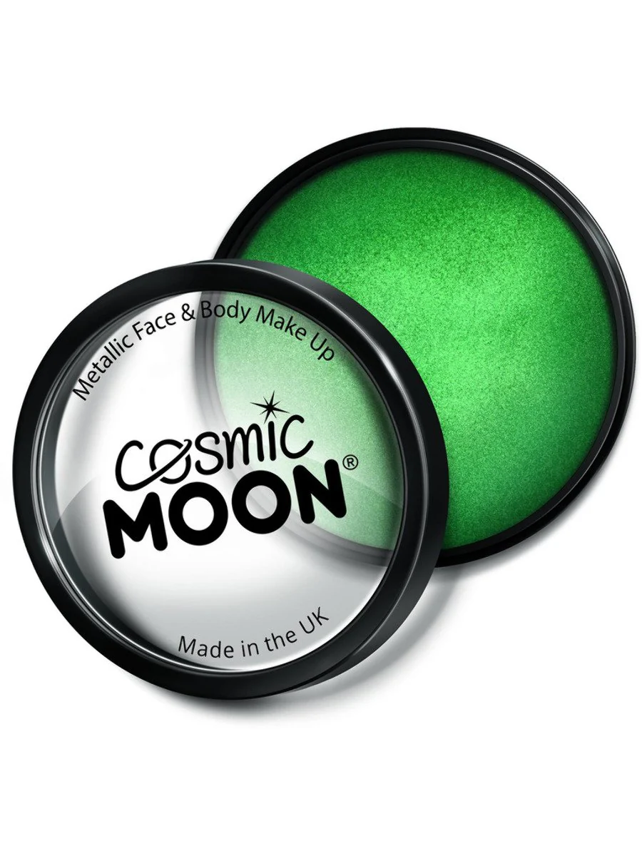 Cosmic Moon Metallic Pro Face Paint Cake Pots - Image 3