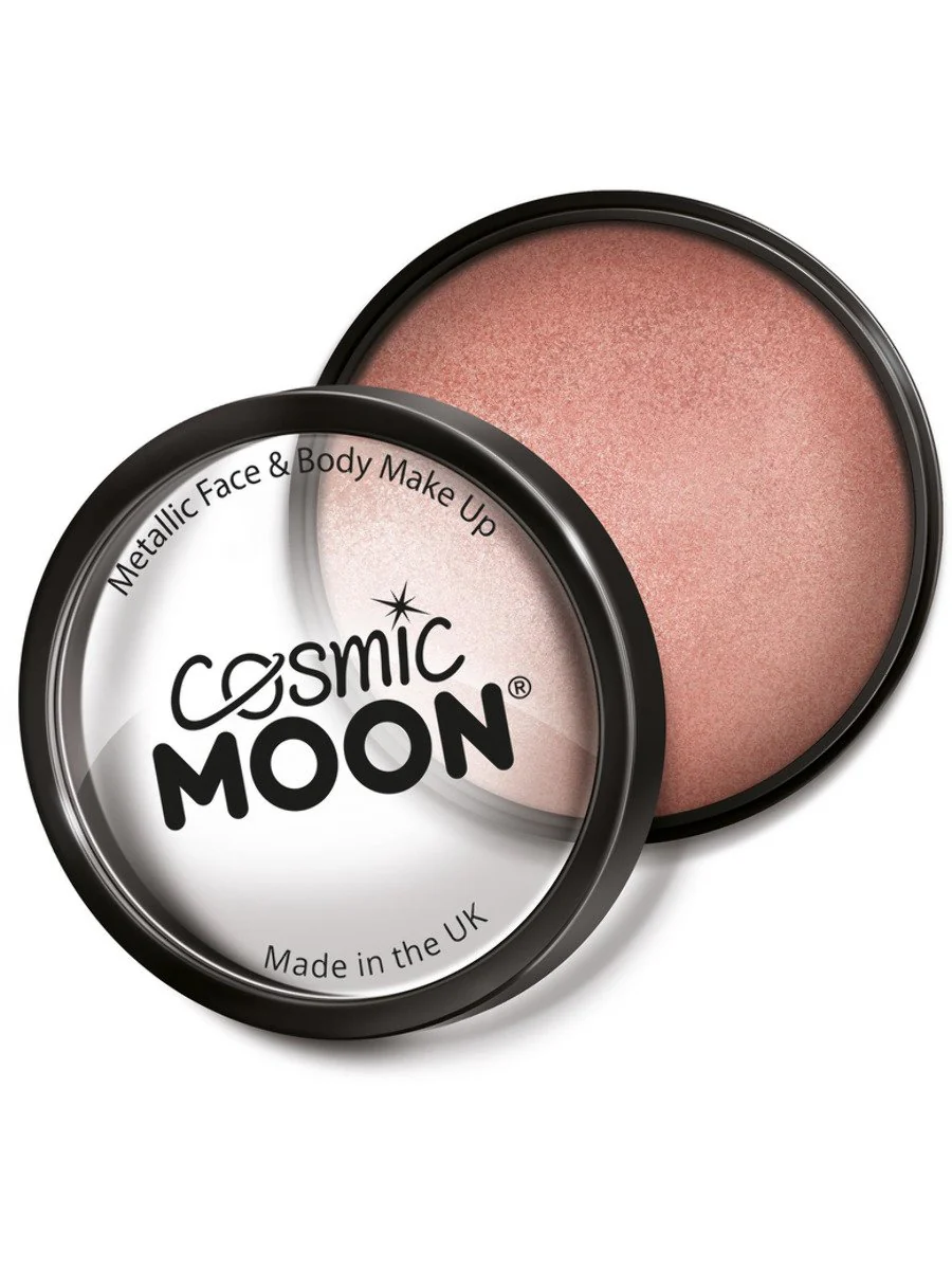 Cosmic Moon Metallic Pro Face Paint Cake Pots - Image 8
