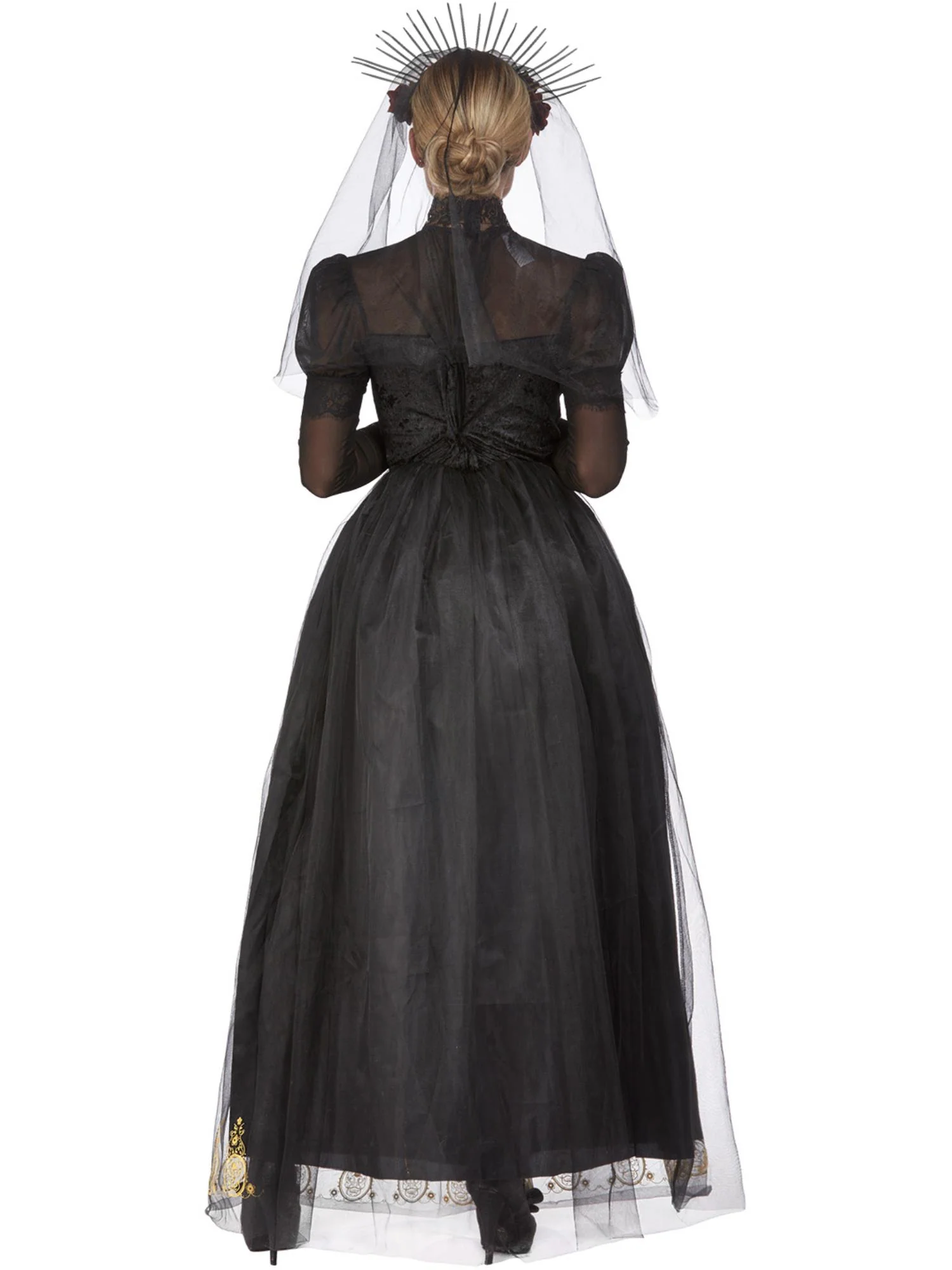 DOTD Sacred Heart Bride Costume, Black - Image 3