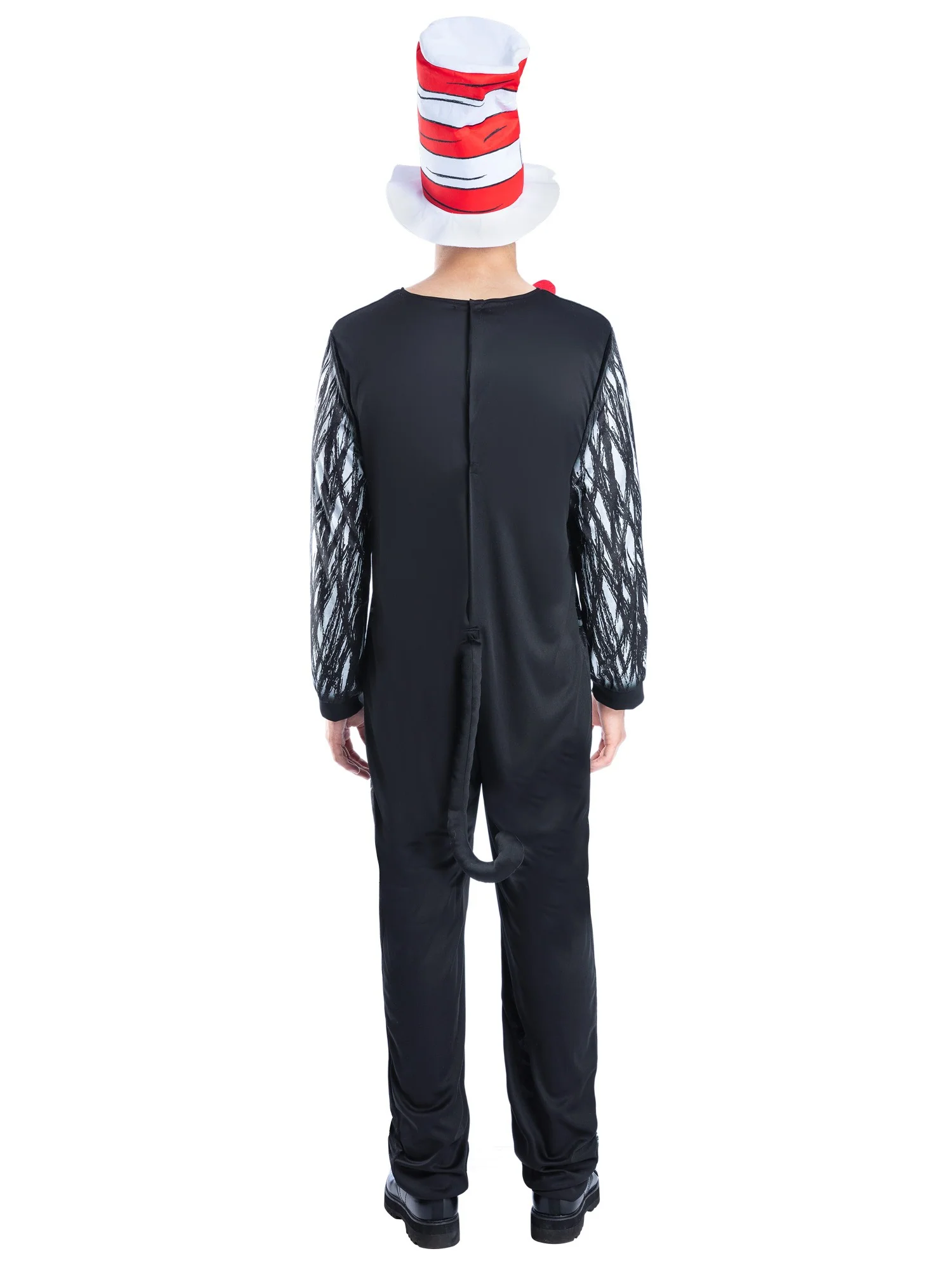 Dr Seuss Cat In The Hat Adult Costume - Image 3