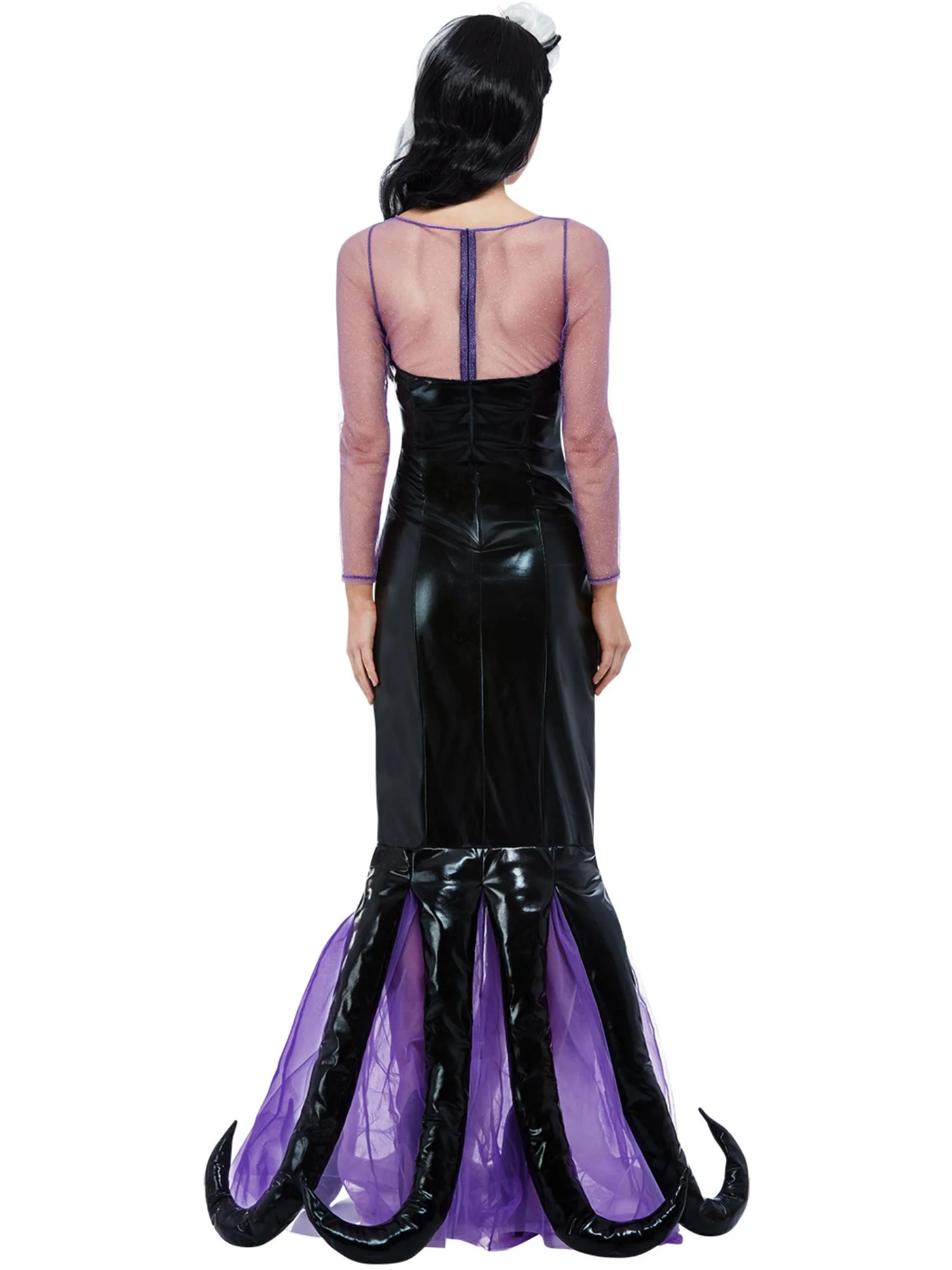 Evil Sea Witch Costume, Black - Image 3