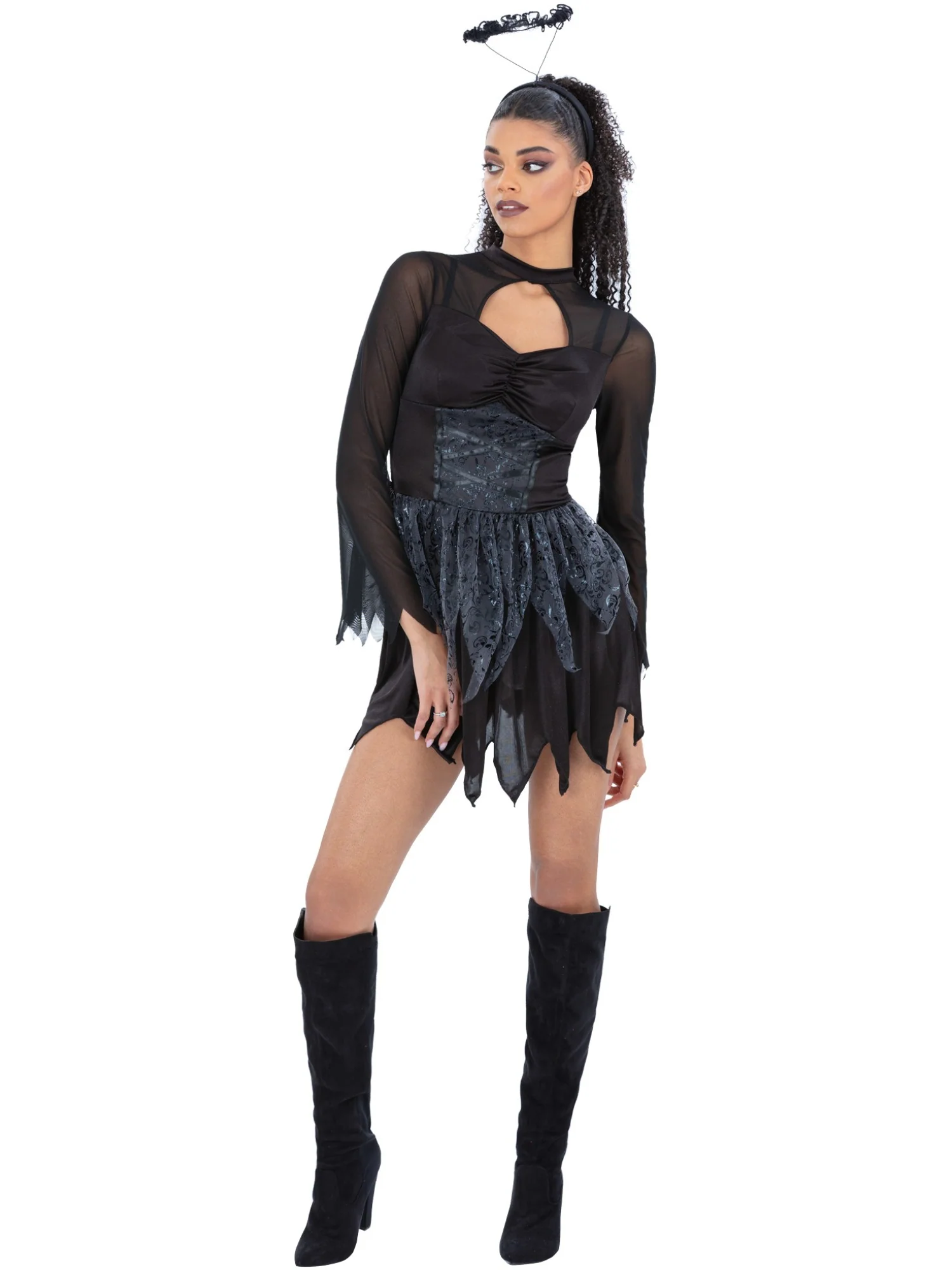 Fallen Dark Angel Costume - Image 3