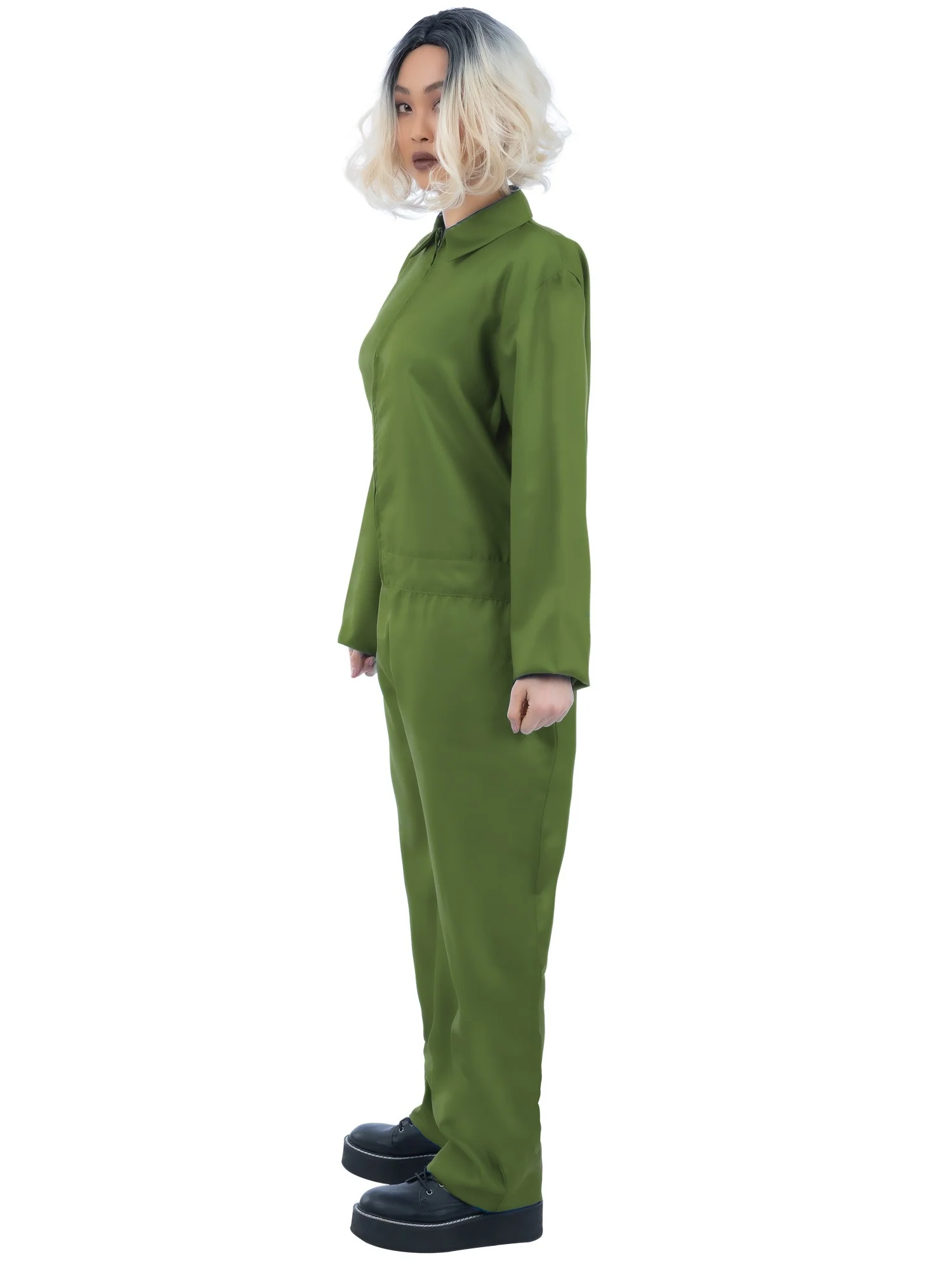 Green Boiler Suit Costume - Image 4