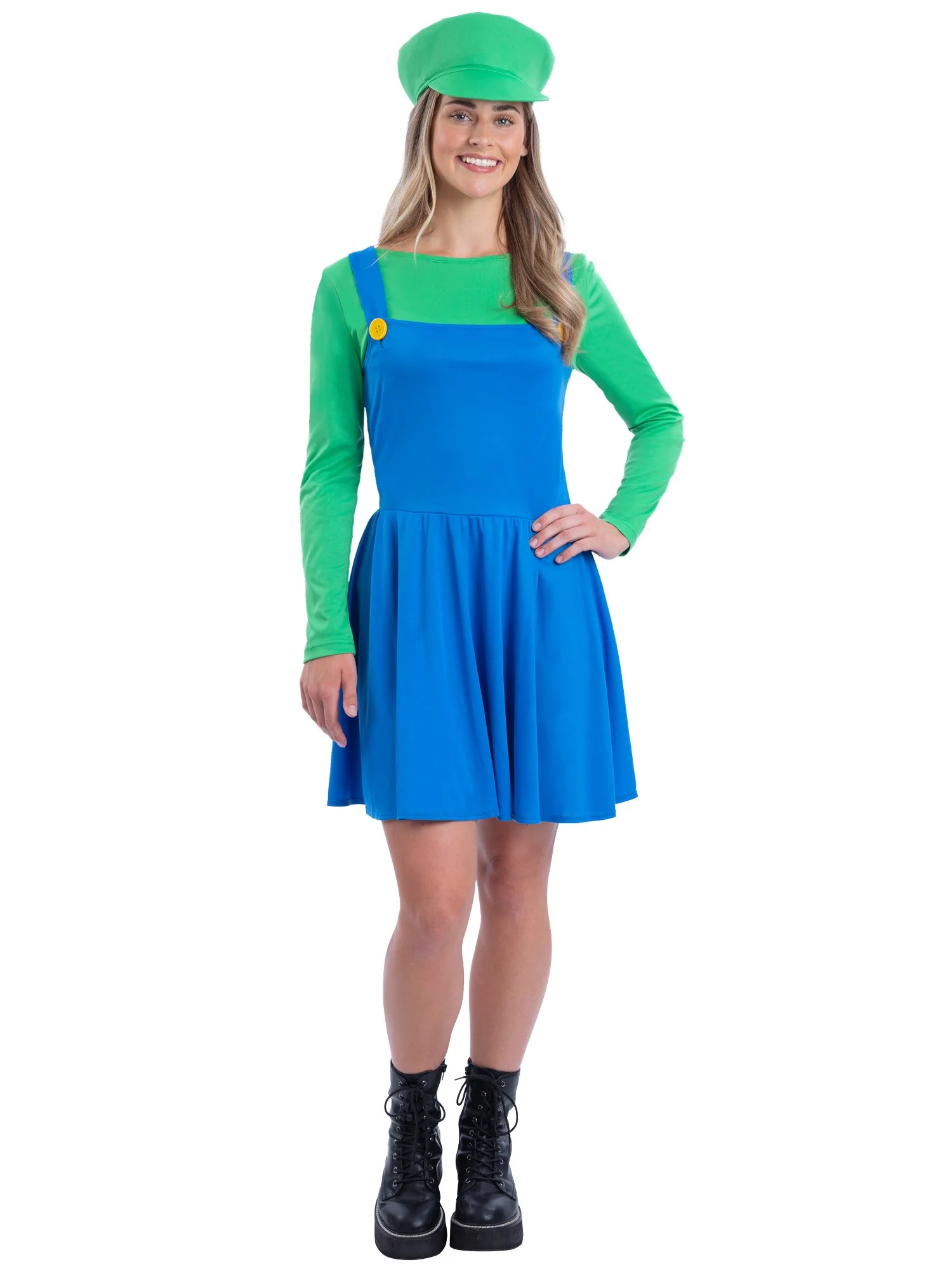 Green Plumber Costume Dress - Image 4