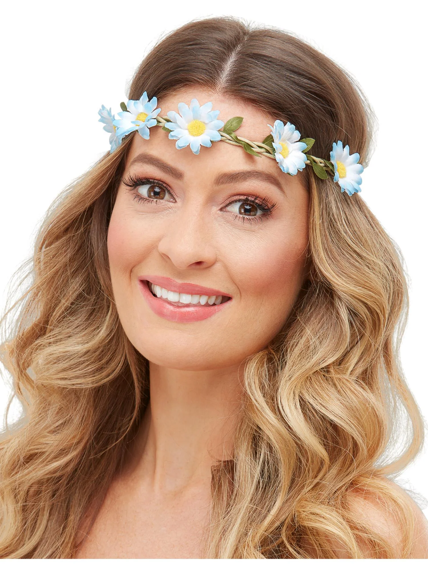 Hawaiian/Hippie Daisy Chain Headband - Image 3