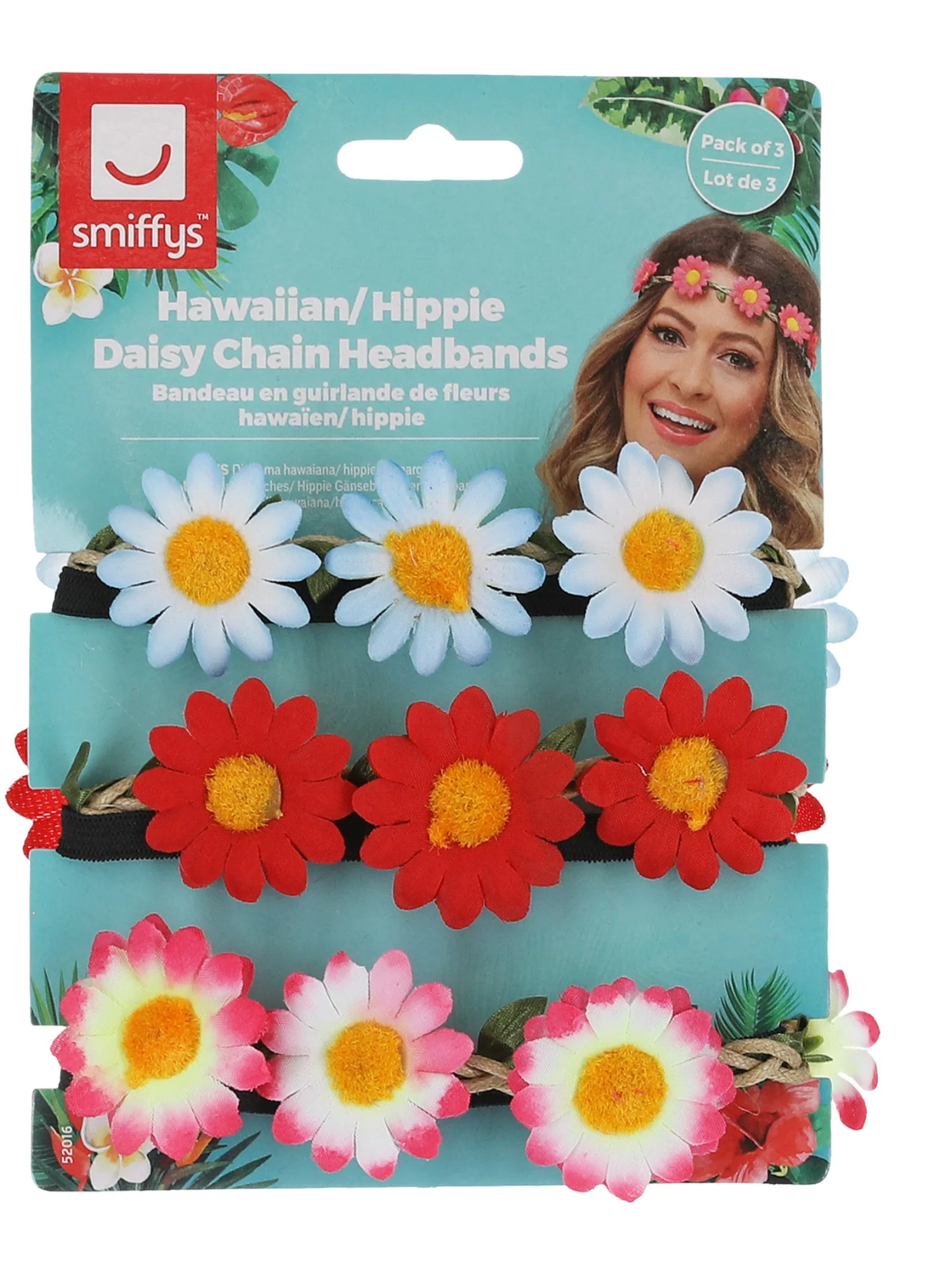Hawaiian/Hippie Daisy Chain Headband - Image 4