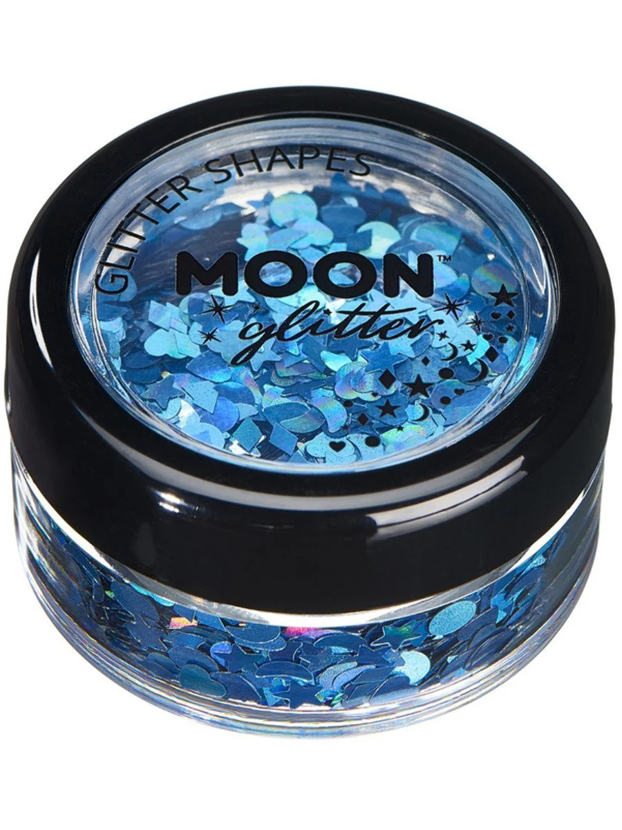 Moon Glitter Holographic Glitter Shapes - Image 4
