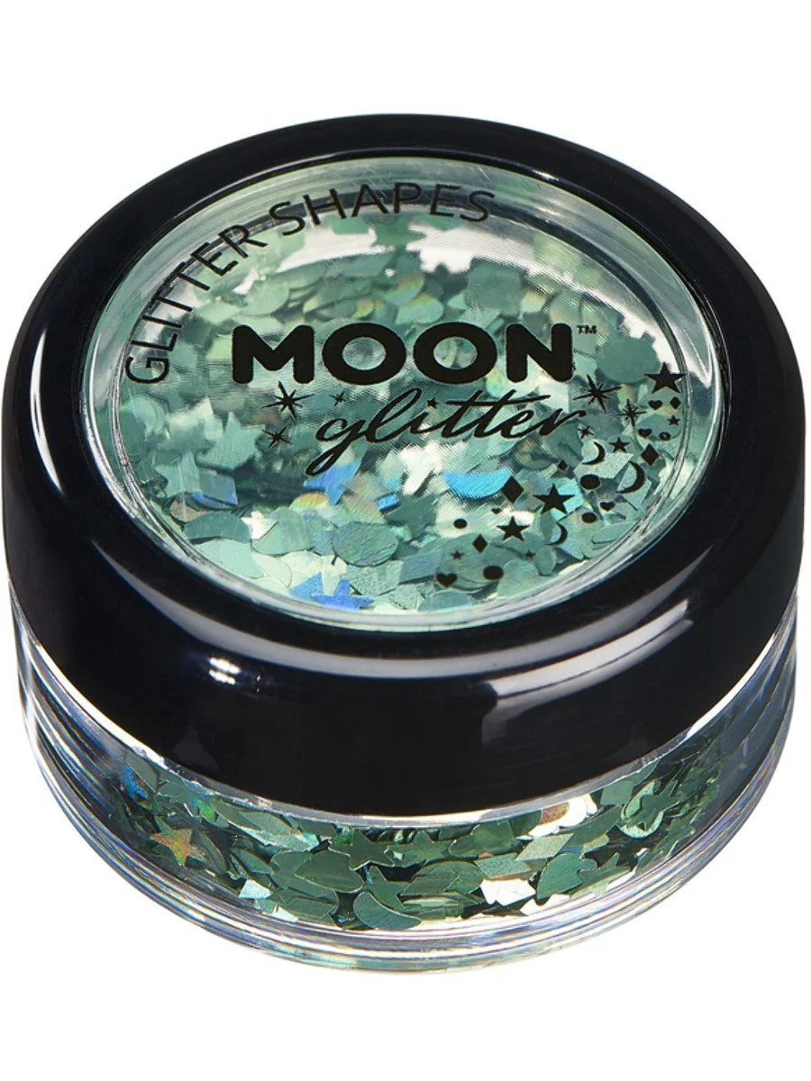 Moon Glitter Holographic Glitter Shapes - Image 6