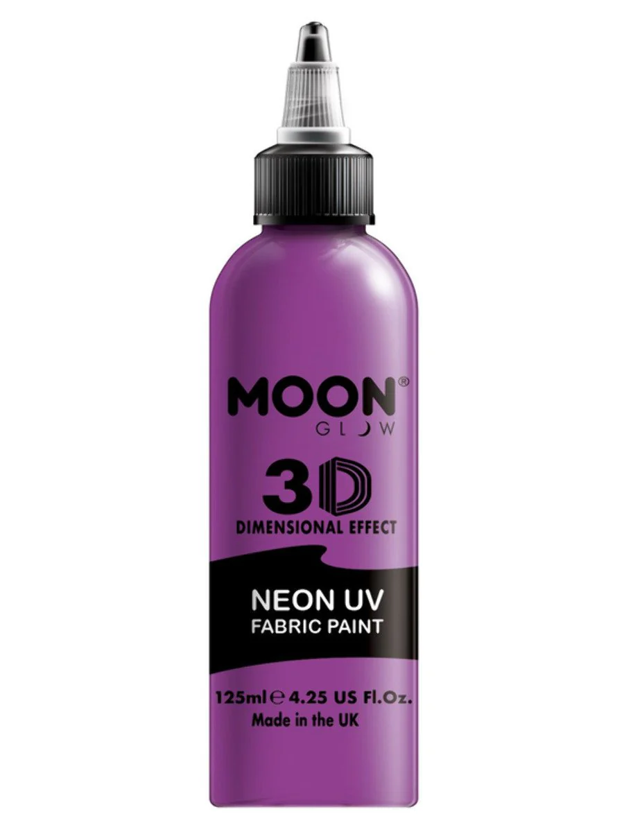 Moon Glow Neon UV Intense Fabric Paint 125ml - Image 6