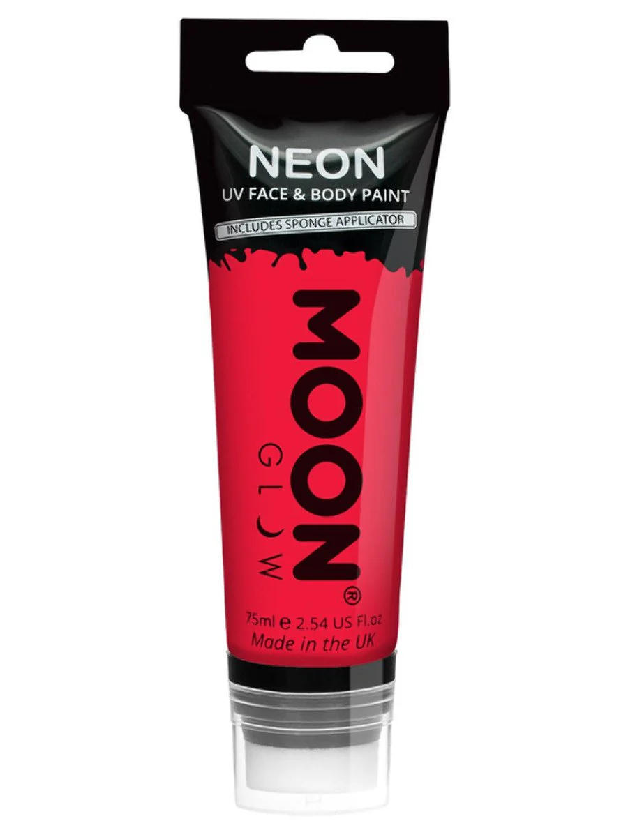 Moon Glow Supersize Intense Neon UV Face Paint - Image 10