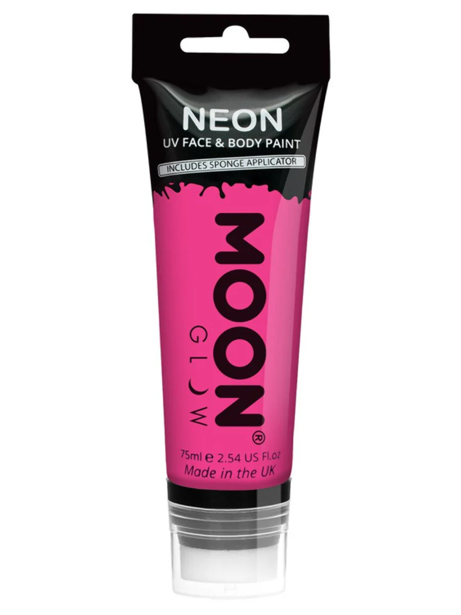 Moon Glow Supersize Intense Neon UV Face Paint - Image 3
