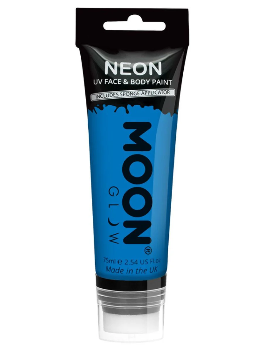 Moon Glow Supersize Intense Neon UV Face Paint - Image 5