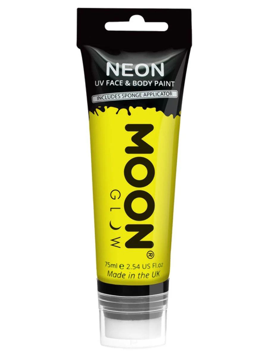Moon Glow Supersize Intense Neon UV Face Paint - Image 6