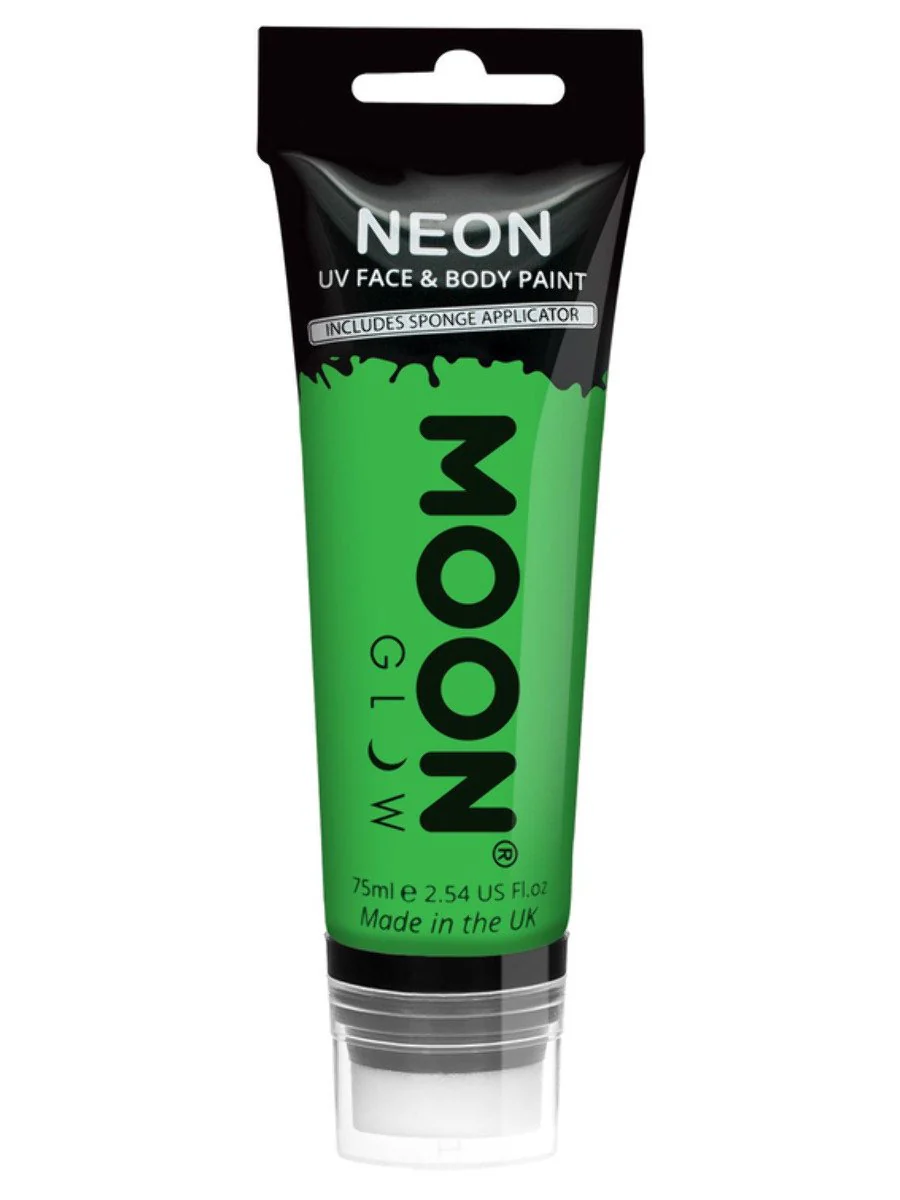 Moon Glow Supersize Intense Neon UV Face Paint - Image 7