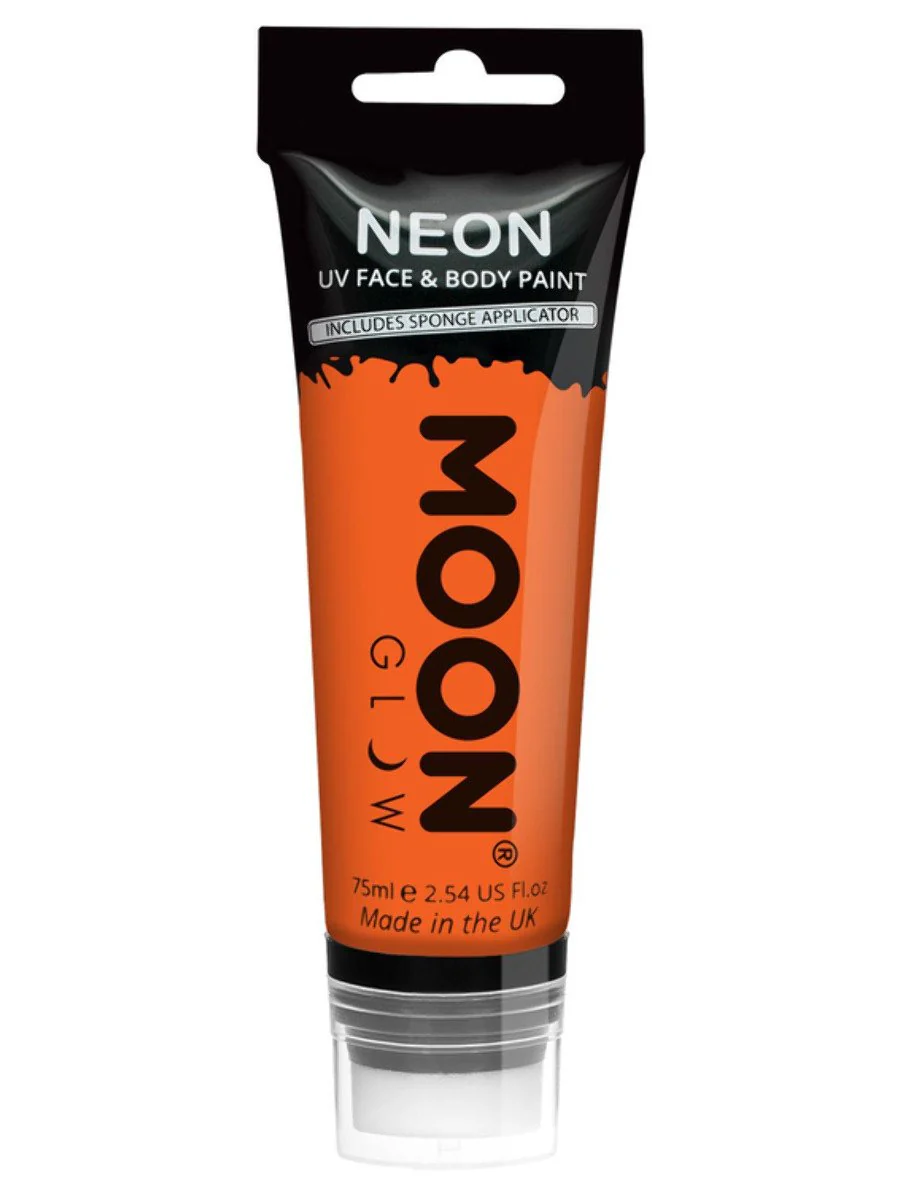 Moon Glow Supersize Intense Neon UV Face Paint - Image 8