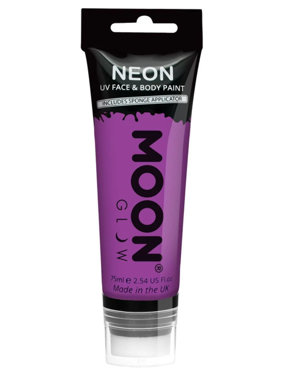 Moon Glow Supersize Intense Neon UV Face Paint - Image 9