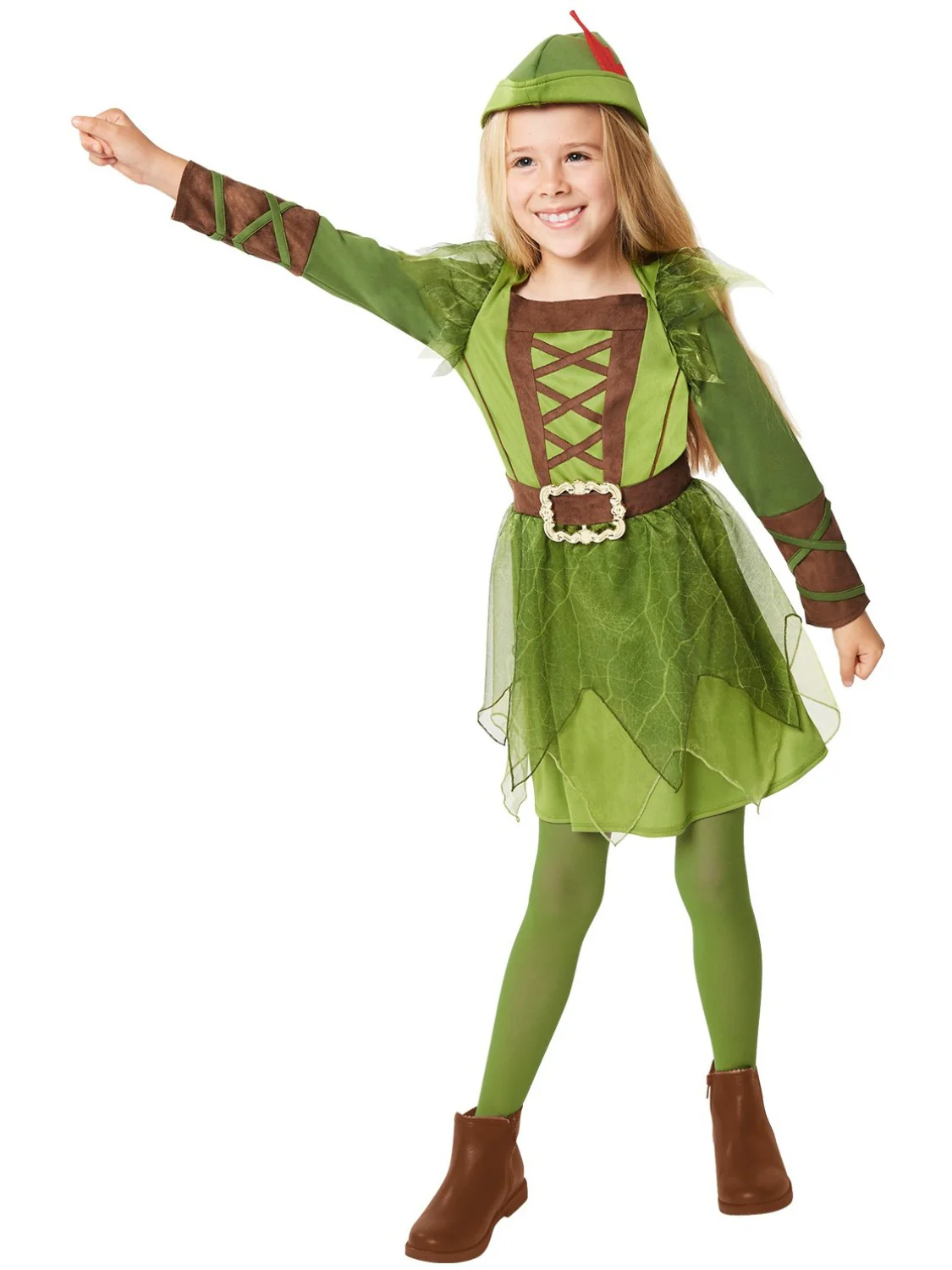 Peter Pan Girls, Dress & Hat - Image 3