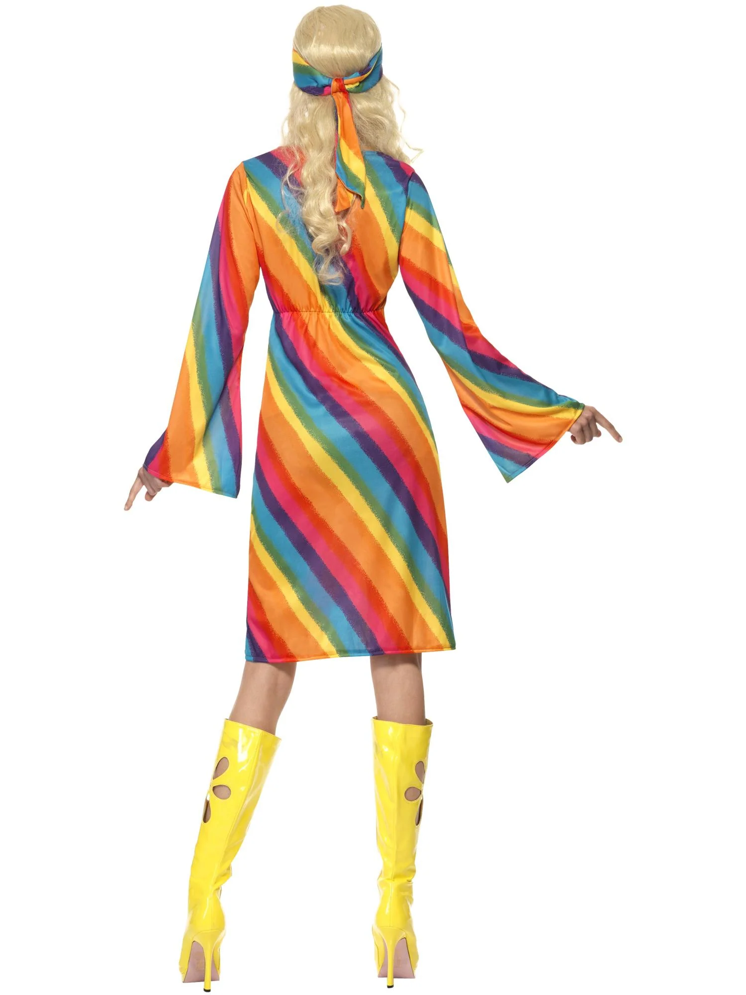 Rainbow Hippie Costume - Image 3