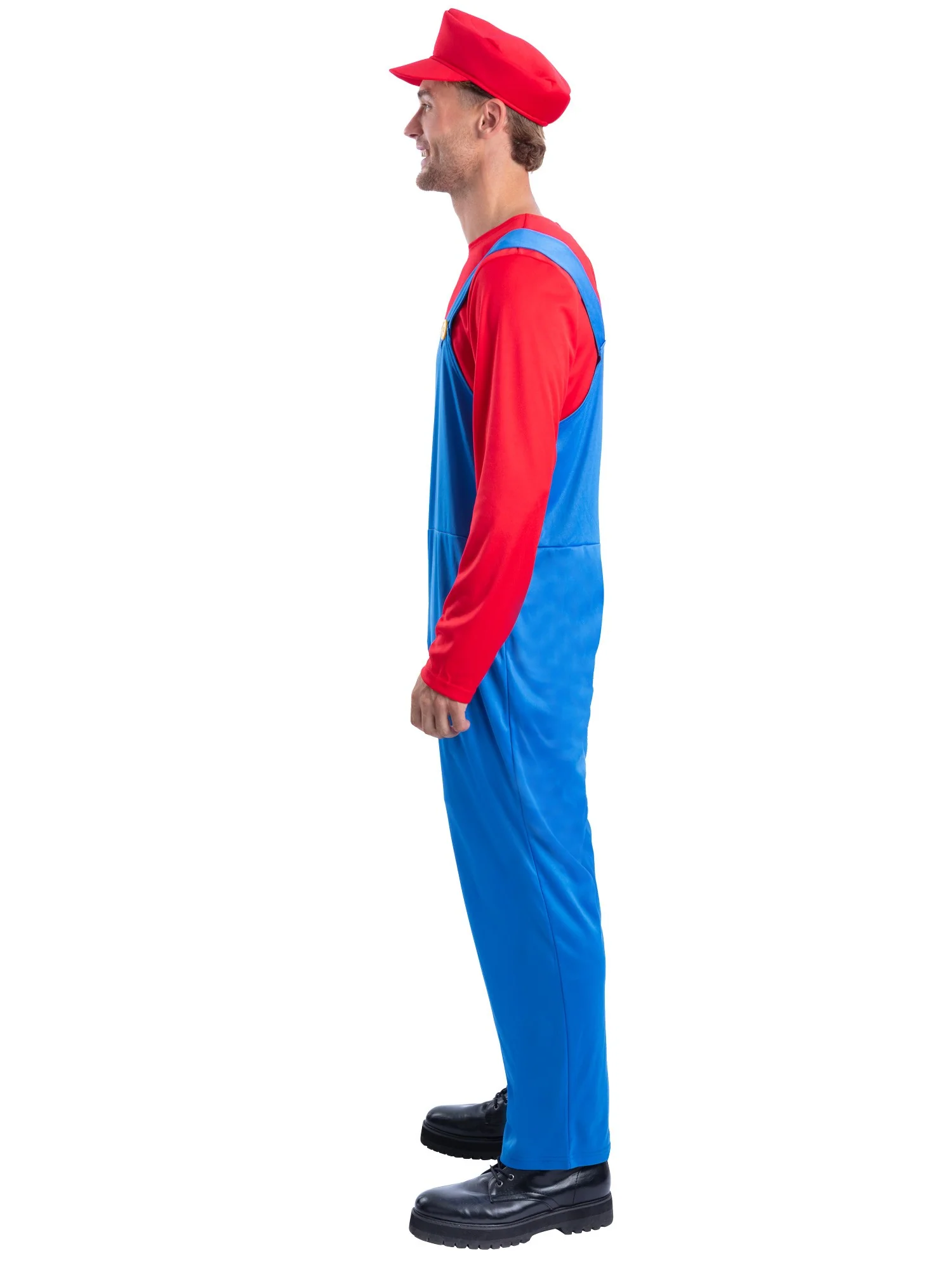 Red Plumber Costume - Image 3