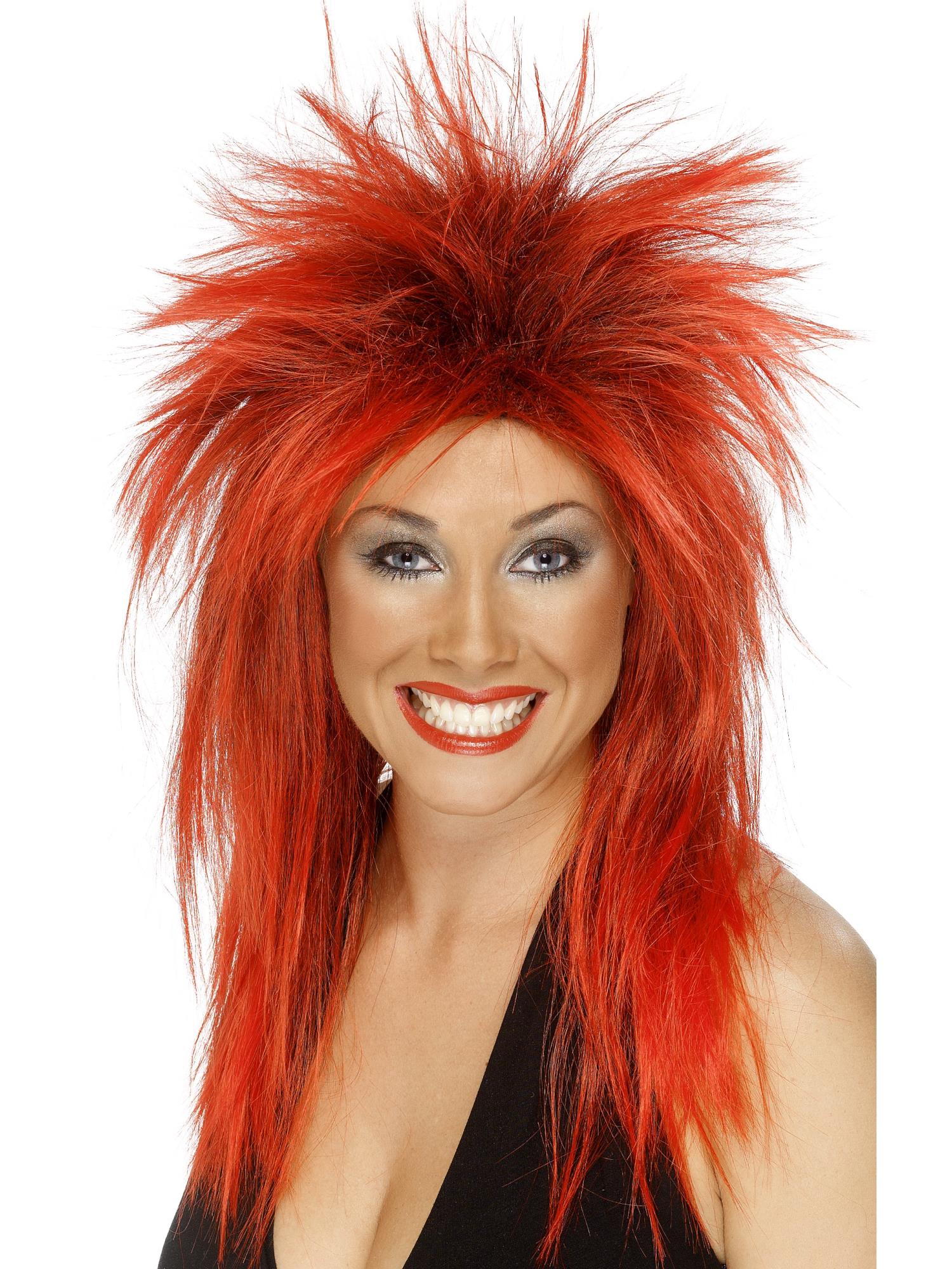 Rock Diva Long Mullet Wig - Image 4