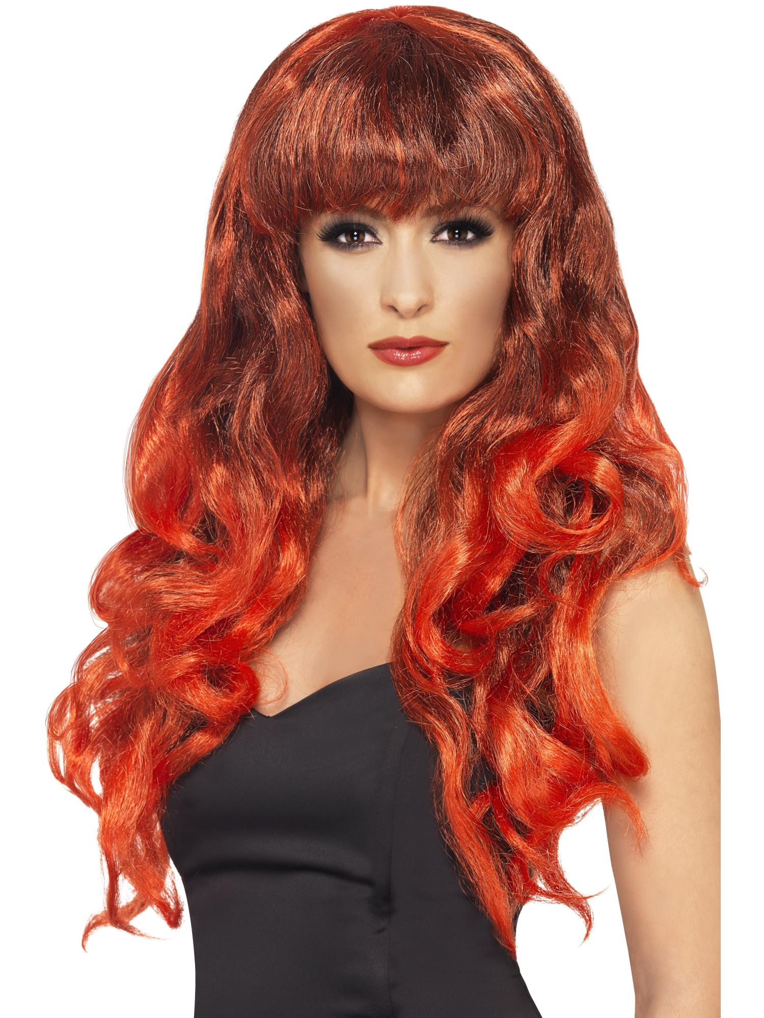 Siren Long Curly Wig with Fringe - Image 10