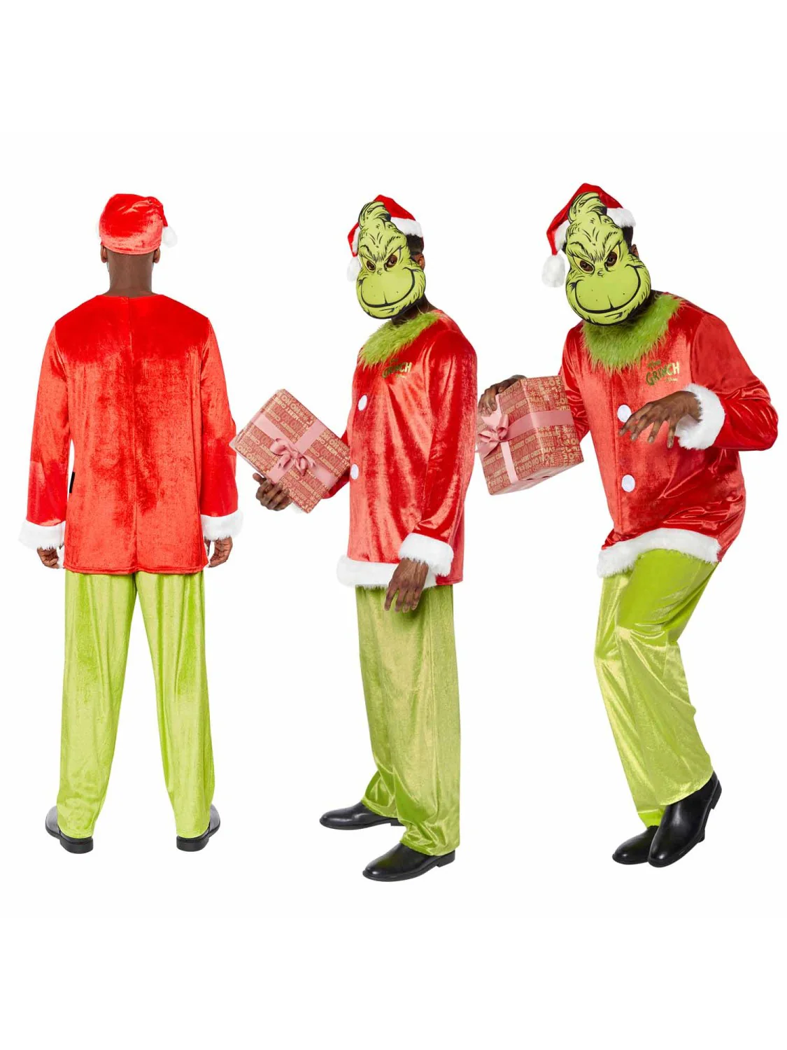 The Grinch Classic Costume, Adults - Image 5
