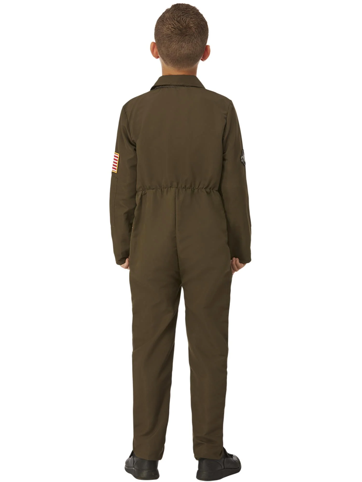 Top Gun Maverick Child's Aviator Costume, Green - Image 3