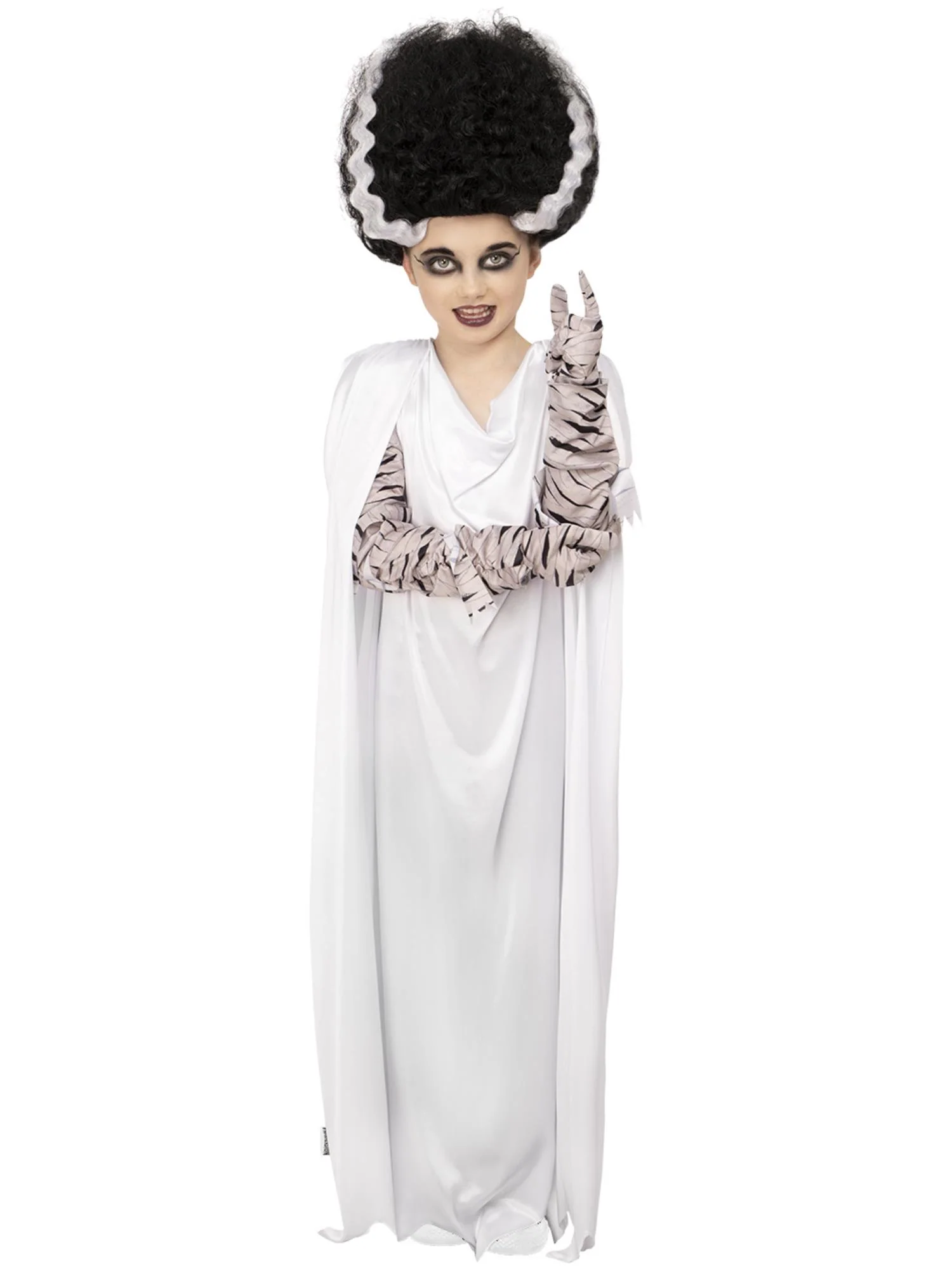 Universal Monsters Bride of Frankenstein Costume, Kids - Image 4