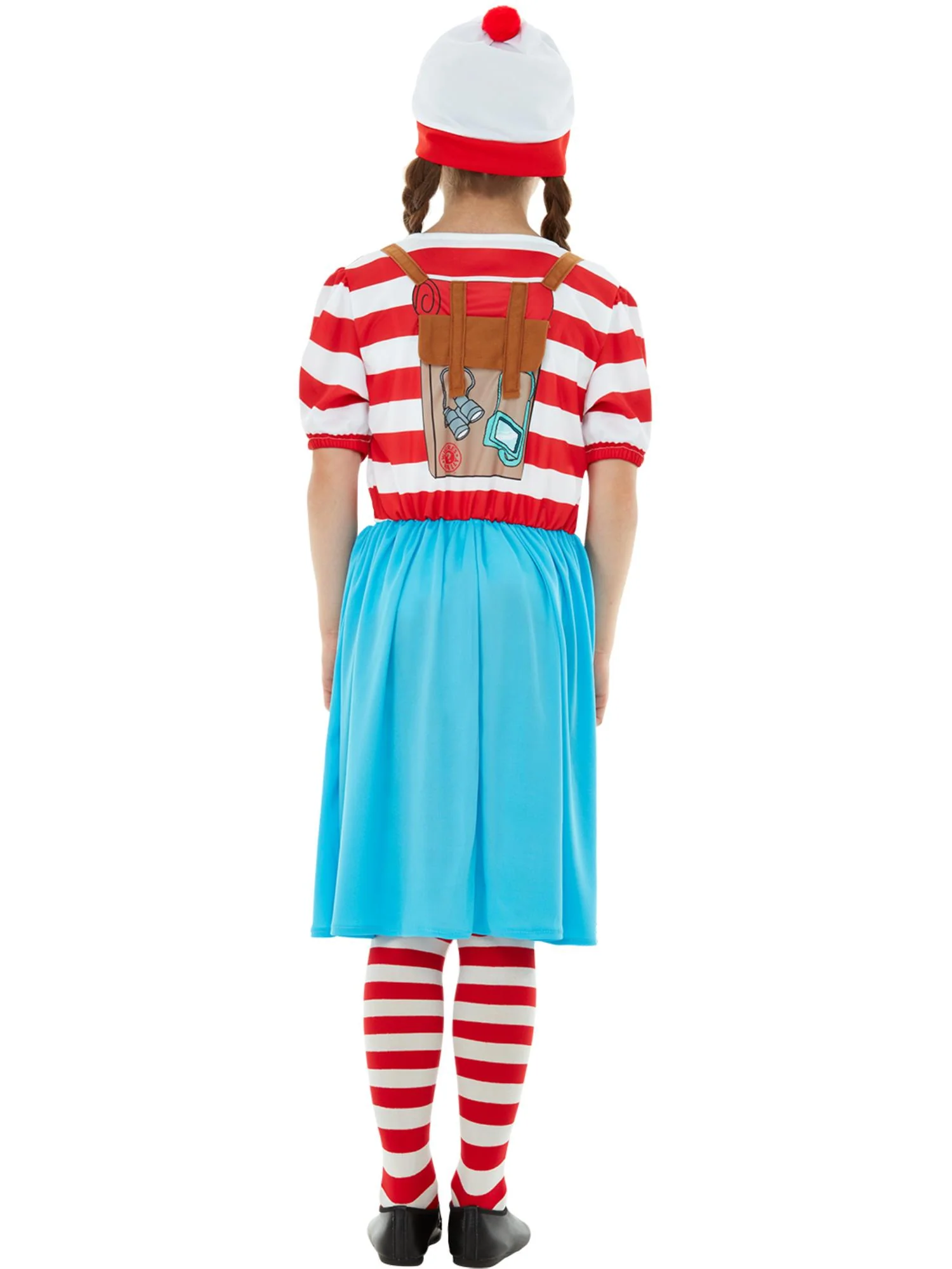 Where's Wally? Wenda Deluxe Girls Costume - Image 3